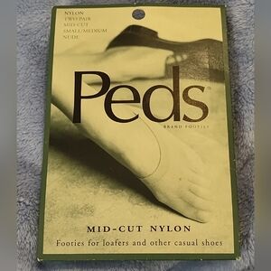 Peds Mid-Cut Nylon Footies